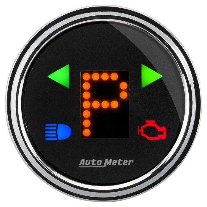 AutoMeter - AutoMeter Designer Black Automatic Transmission Shift Indicator 1460