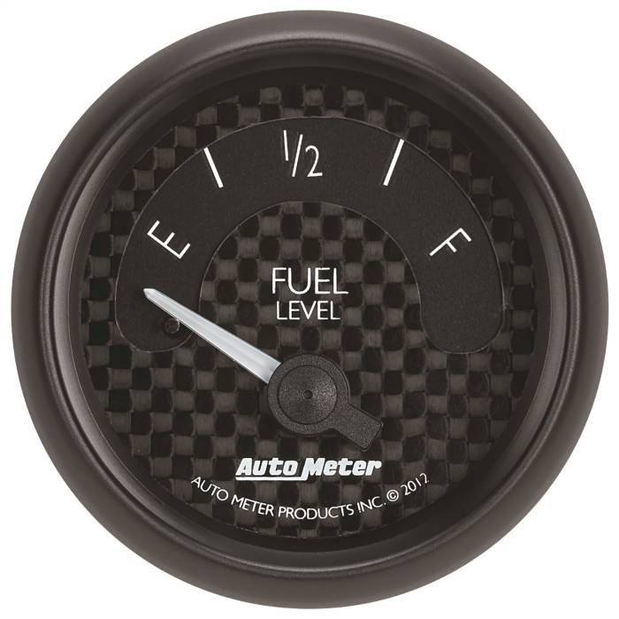 AutoMeter - AutoMeter GT Series Electric Fuel Level Gauge 8016