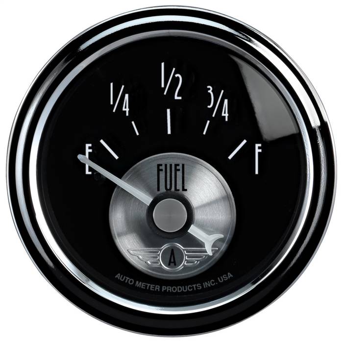 AutoMeter - AutoMeter Prestige Series Black Diamond Fuel Level Gauge 2016