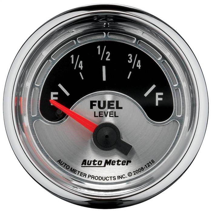 AutoMeter - AutoMeter American Muscle Electric Fuel Level Gauge 1218