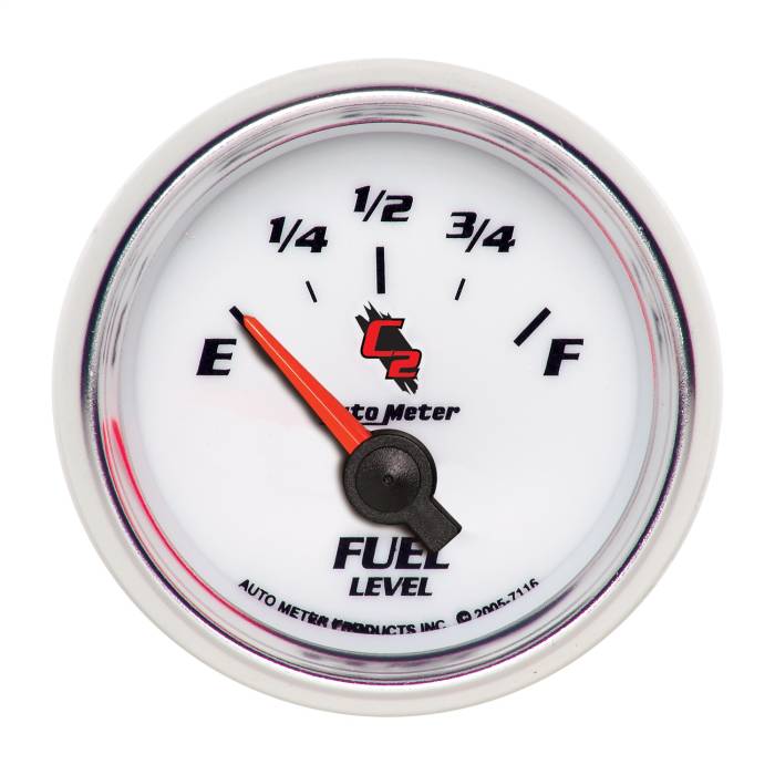 AutoMeter - AutoMeter C2 Electric Fuel Level Gauge 7116