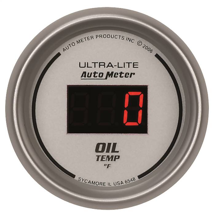 AutoMeter - AutoMeter Ultra-Lite Digital Oil Temperature Gauge 6548