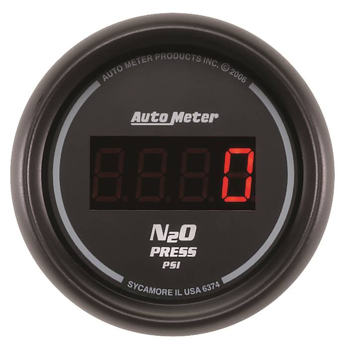 AutoMeter - AutoMeter Sport-Comp Digital Nitrous Pressure Gauge 6374