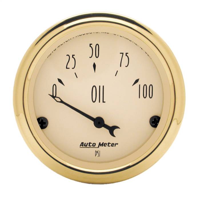 AutoMeter - AutoMeter Golden Oldies Oil Pressure Gauge 1528