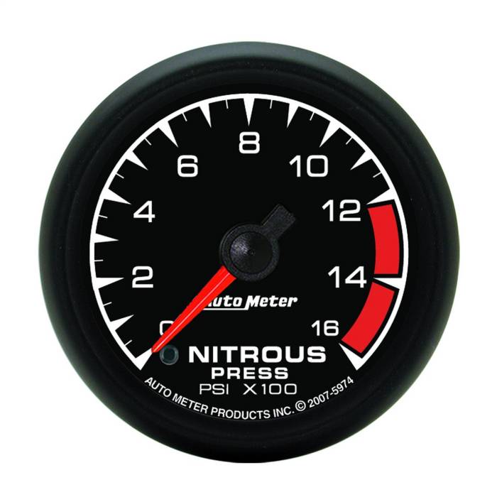 AutoMeter - AutoMeter ES Nitrous Pressure Gauge 5974