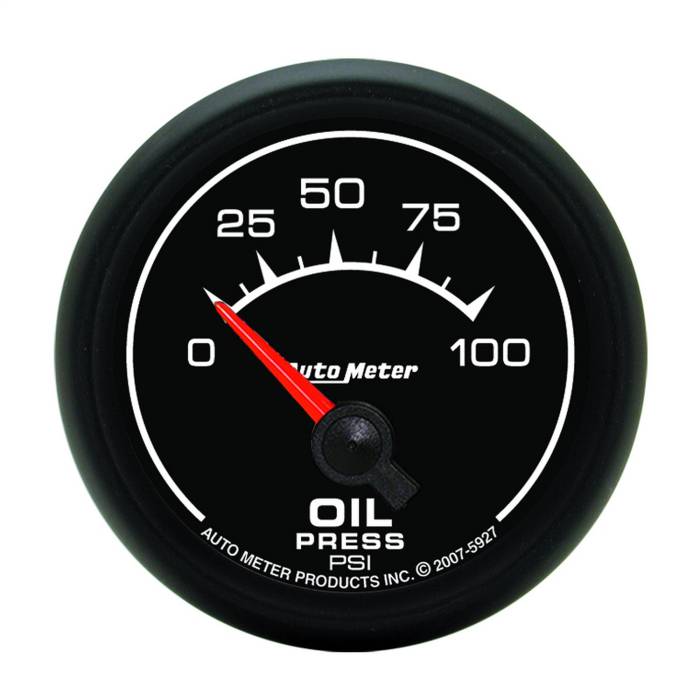 AutoMeter - AutoMeter ES Electric Oil Pressure Gauge 5927
