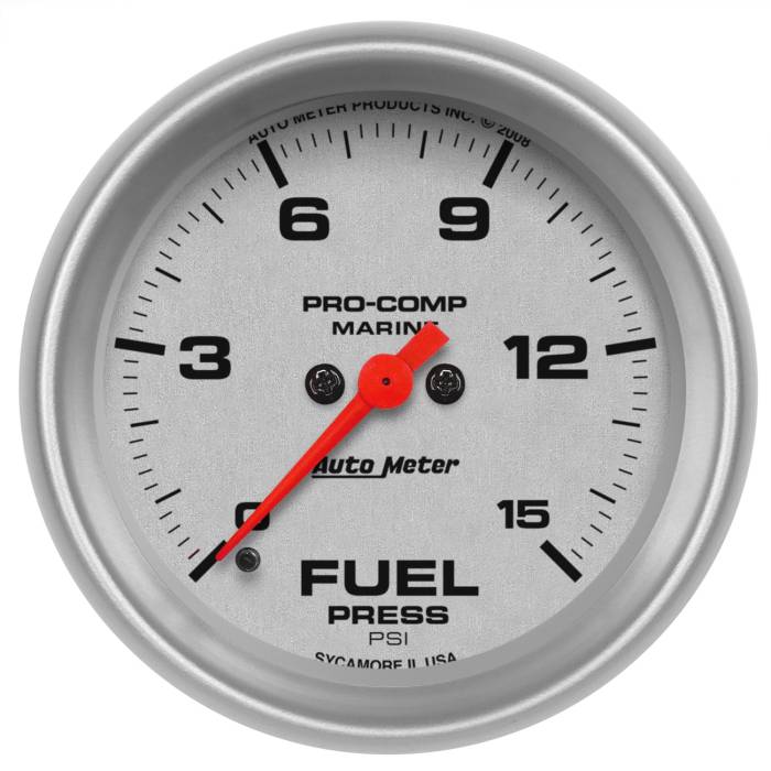 AutoMeter - AutoMeter Marine Fuel Pressure Gauge 200849-33