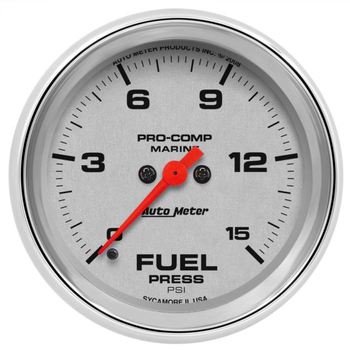 AutoMeter - AutoMeter Marine Fuel Pressure Gauge 200849-35