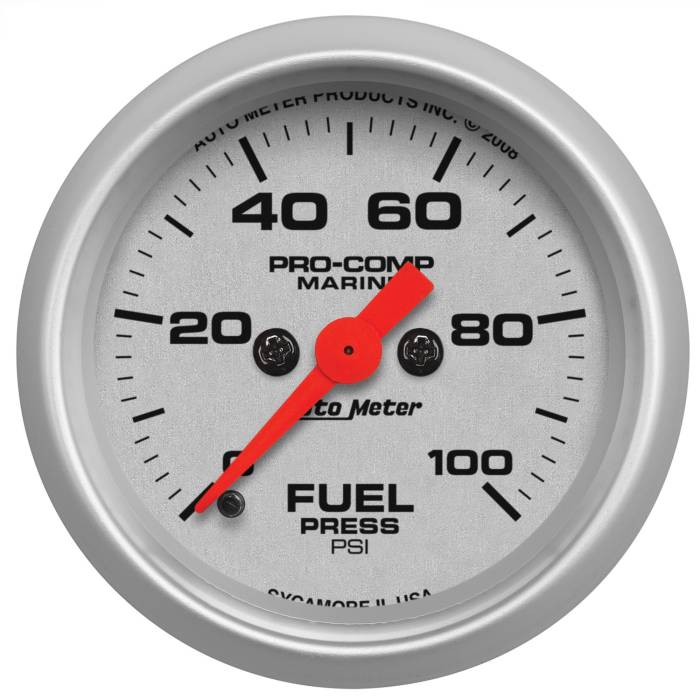 AutoMeter - AutoMeter Marine Fuel Pressure Gauge 200850-33