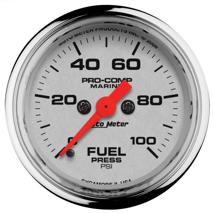 AutoMeter - AutoMeter Marine Fuel Pressure Gauge 200850-35