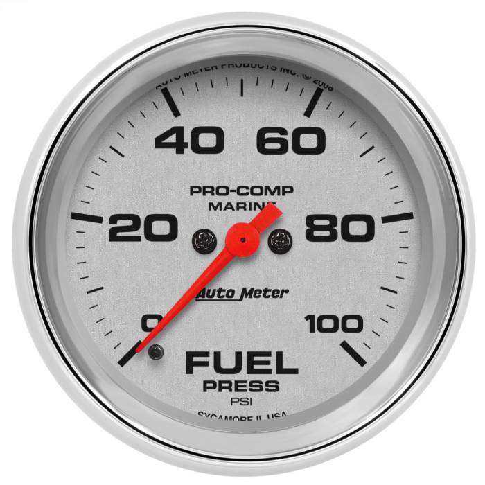 AutoMeter - AutoMeter Marine Fuel Pressure Gauge 200851-35