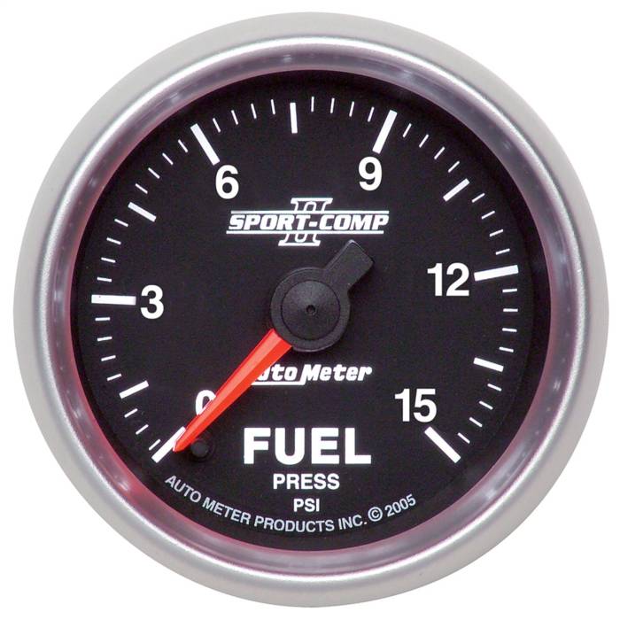 AutoMeter - AutoMeter Sport-Comp II Digital Fuel Pressure Gauge 3661