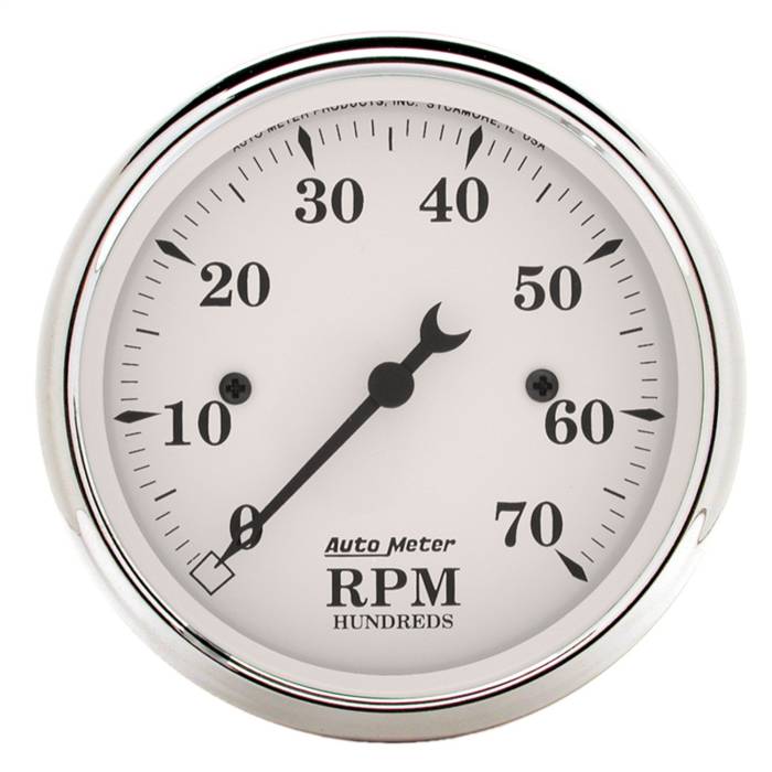 AutoMeter - AutoMeter Old Tyme White Electric Tachometer 1695