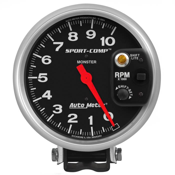 AutoMeter - AutoMeter Sport-Comp Shift-Lite Tachometer 3903