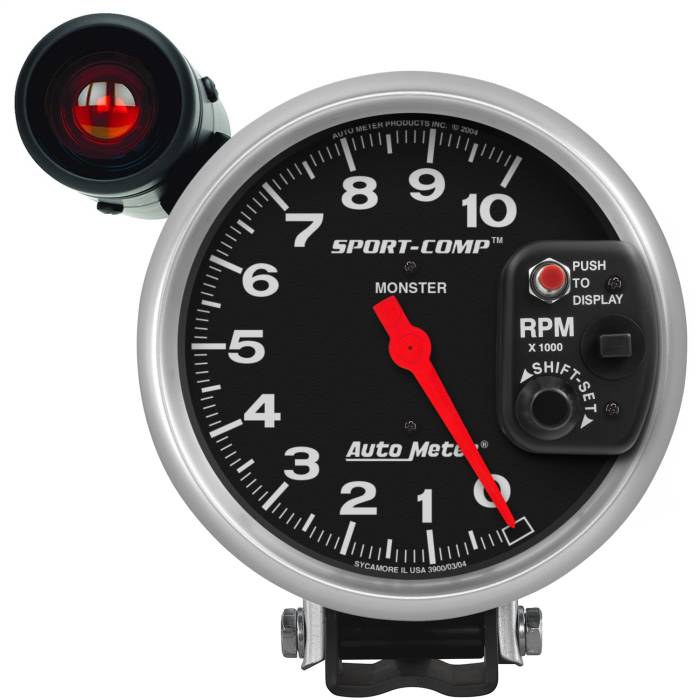 AutoMeter - AutoMeter Sport-Comp Shift-Lite Tachometer 3904