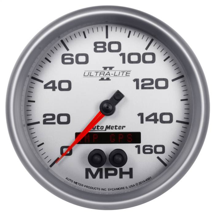AutoMeter - AutoMeter Ultra-Lite II GPS Speedometer 4981