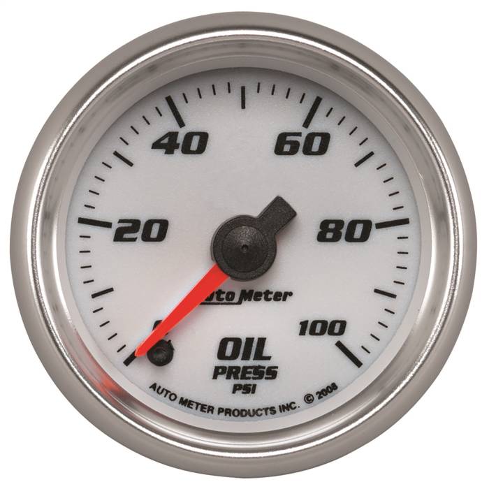 AutoMeter - AutoMeter Pro-Cycle Oil Pressure Gauge 19752