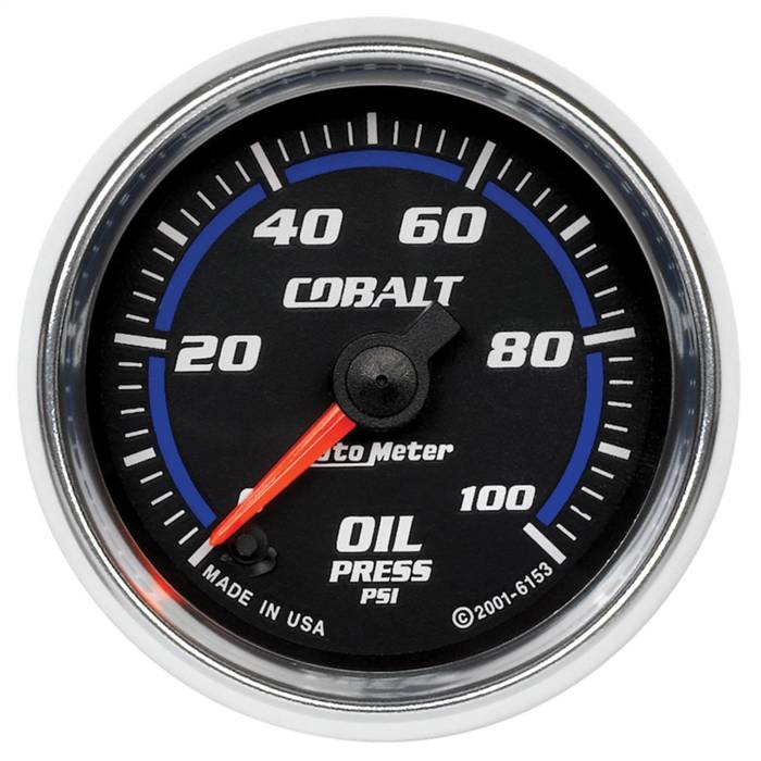 AutoMeter - AutoMeter Cobalt Electric Oil Pressure Gauge 6153