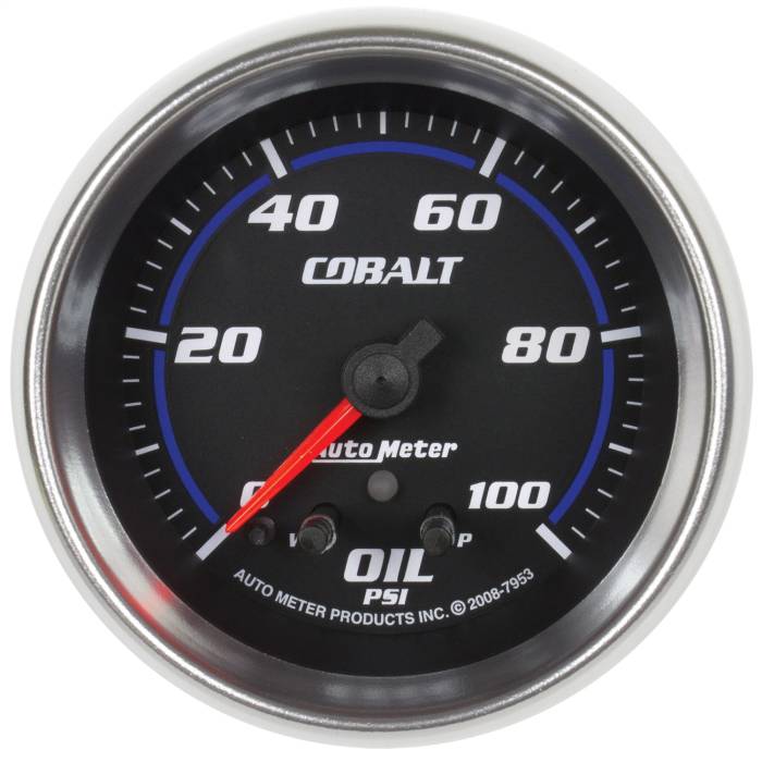 AutoMeter - AutoMeter Cobalt Electric Oil Pressure Gauge 7953