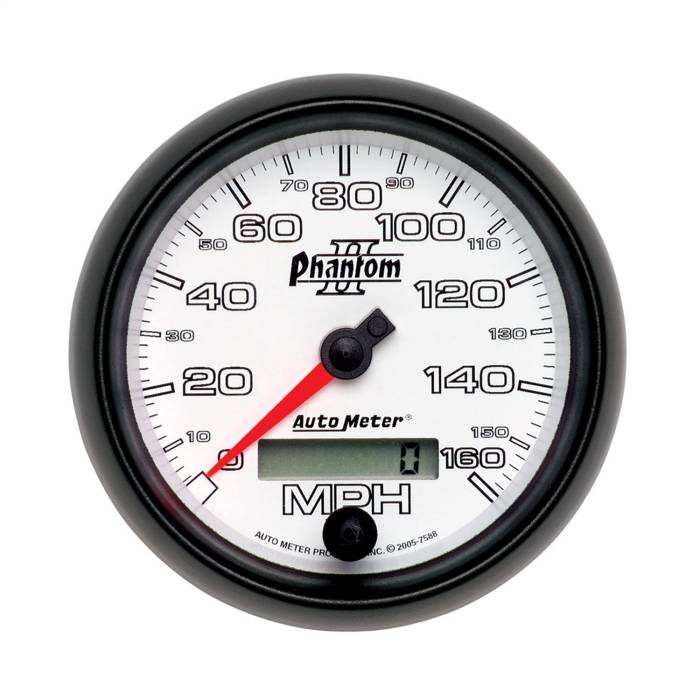 AutoMeter - AutoMeter Phantom II Programmable Speedometer 7588
