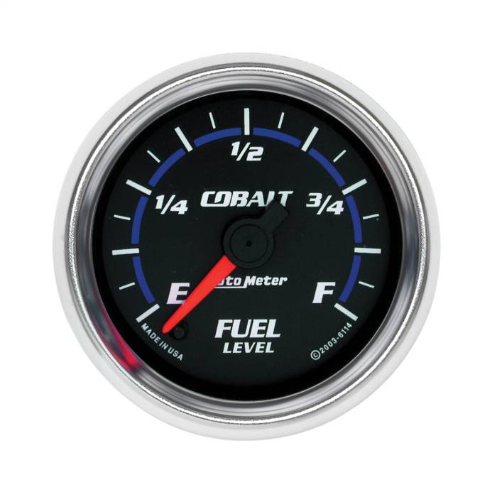 AutoMeter - AutoMeter Cobalt Electric Programmable Fuel Level Gauge 6114
