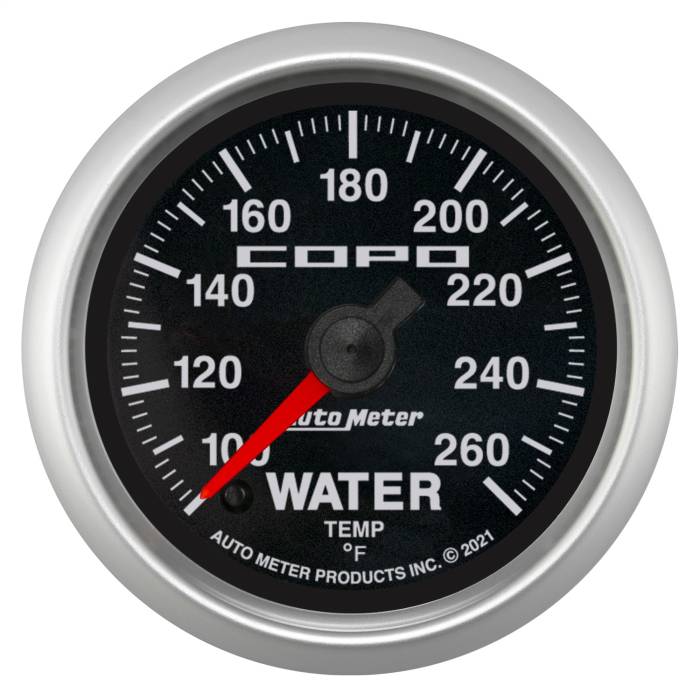 AutoMeter - AutoMeter COPO Electric Water Temperature Gauge 880875