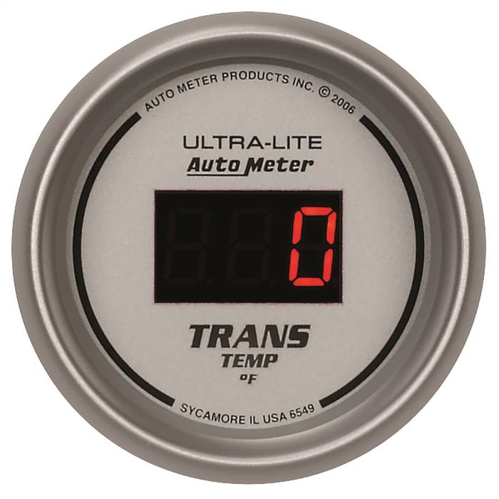 AutoMeter - AutoMeter Ultra-Lite Digital Transmission Temperature Gauge 6549