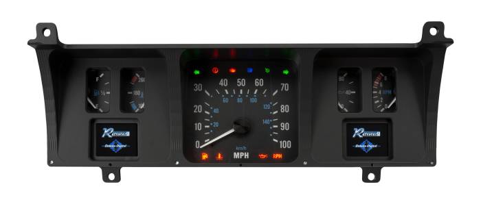 Dakota Digital - DAKRTX-86J-WAG-X - 1986-91 Jeep Wagoneer, 1986-88 J Trucks RTX Instrument System