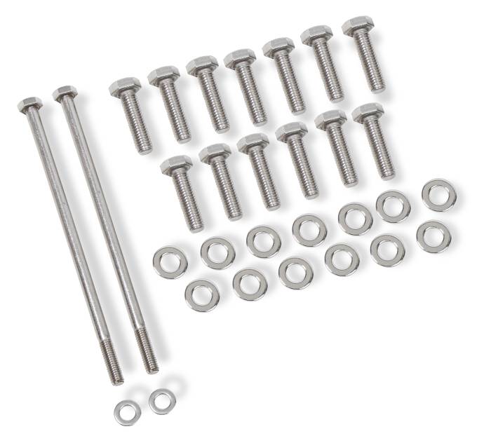 Oil-Pan-Bolt-Set---Polished-Stainless-Steel