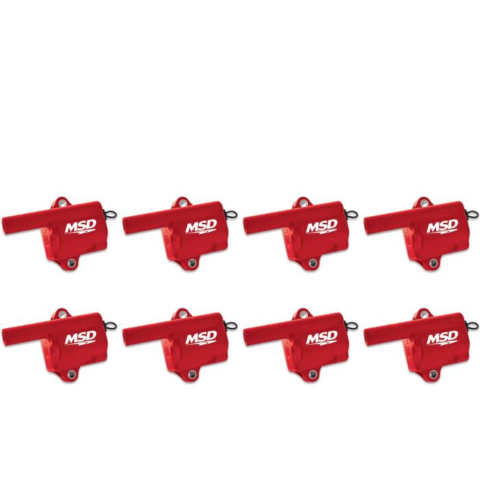Ignition-Coil---Pro-Power-Series---Gm-Ls-Truck-Style---Red---8-Pack