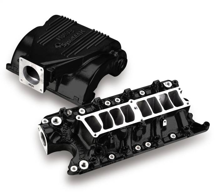 Systemax-Intake---Ford-Small-Block-V8---Black-Ceramic-Coated