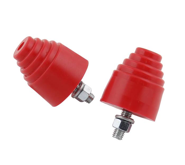 Traction-Bar-Snubbers---Red-Polyurethane---Small