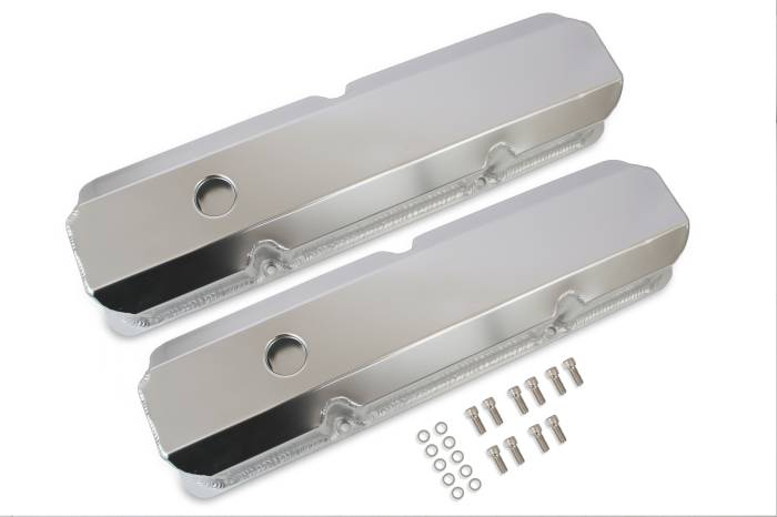Fabricated-Aluminum-Valve-Covers---Silver-Finish
