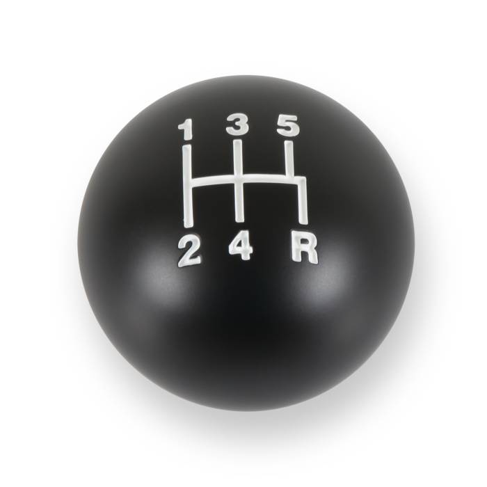 Abs-Shift-Knob---5-Speed-Pattern---Matte-Black