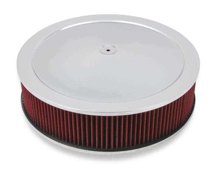 4150-Drop-Base-Air-Cleaner-Chrome-W4-Red-Washable-Gauze-Filter