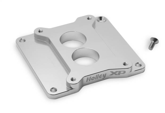 Carburetor-Adapter-Plate---Clear-Anodized-Billet