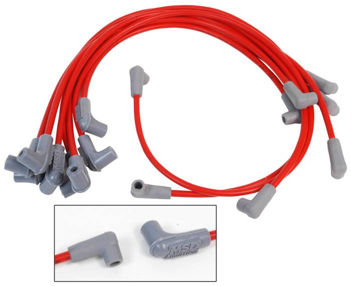 Sb-Chevy-Super-Conductor-Spark-Plug-Wire-Set-For-Use-With-Pn-8541-Crab-Cap