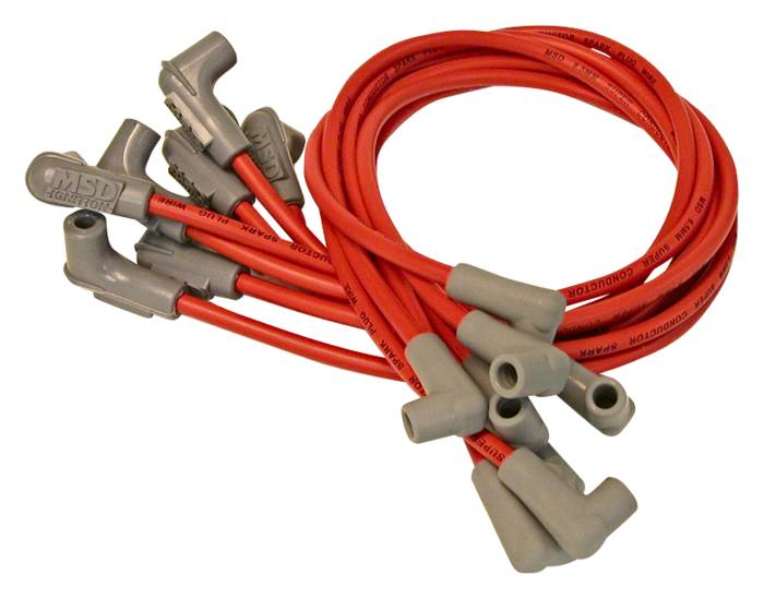 Spark-Plug-Wire-Set,-Bb-Chevy-For-Use-With-Pn-8541-Crab-Cap