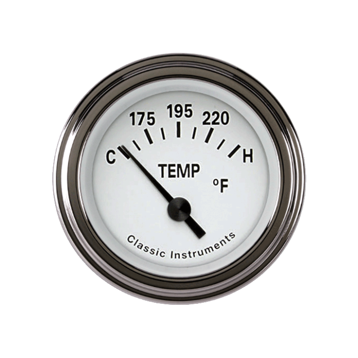 Tetra-Series,-White-Temp-Gauge