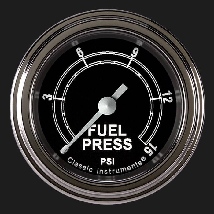 Traditional-2-18-Fuel-Pressure-Gauge,-15-Psi