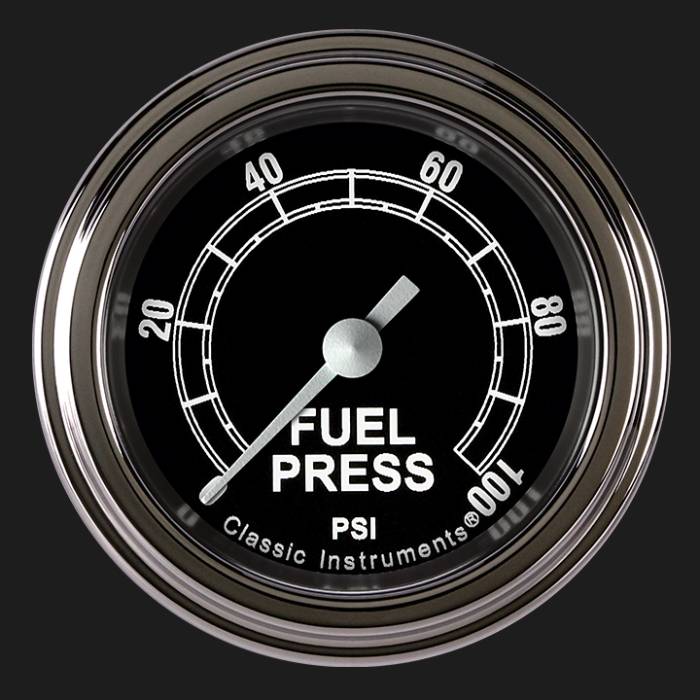 Traditional-2-18-Fuel-Pressure-Gauge,-100-Psi