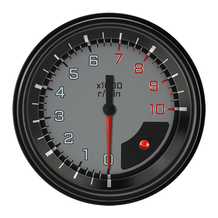 Autocross-Gray-3-38-Tachometer