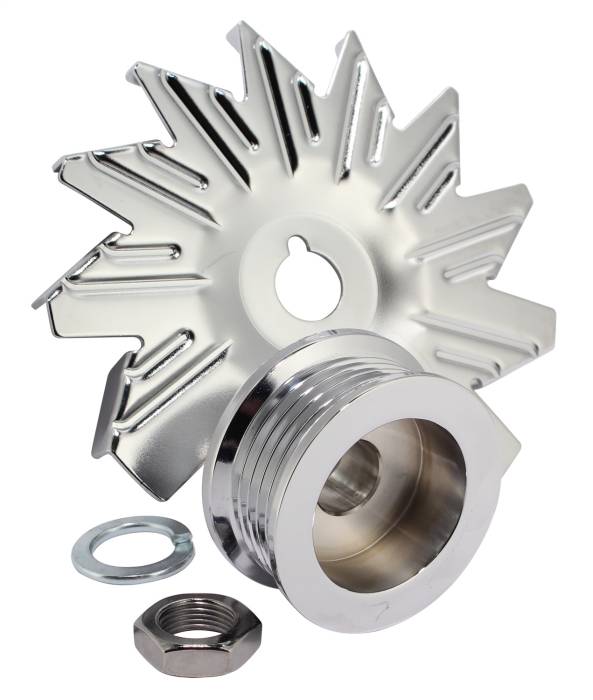 Tuff Stuff Performance - Tuff Stuff Performance Alternator Fan And Pulley Combo 7600C