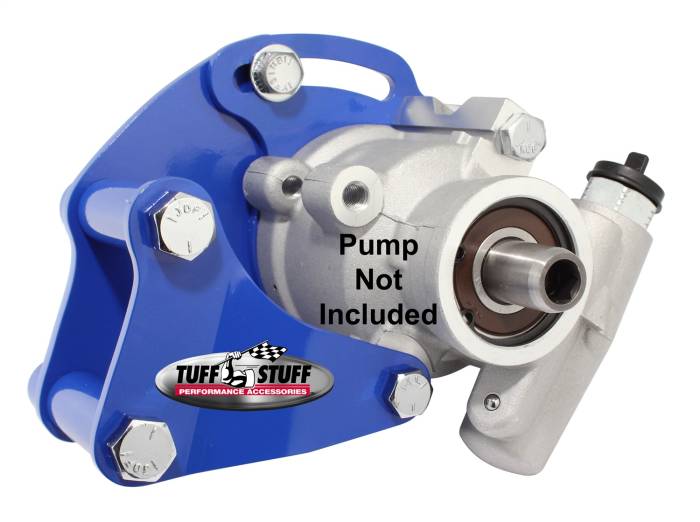 Tuff Stuff Performance - Tuff Stuff Performance Power Steering Pump Bracket 6505BBLUE