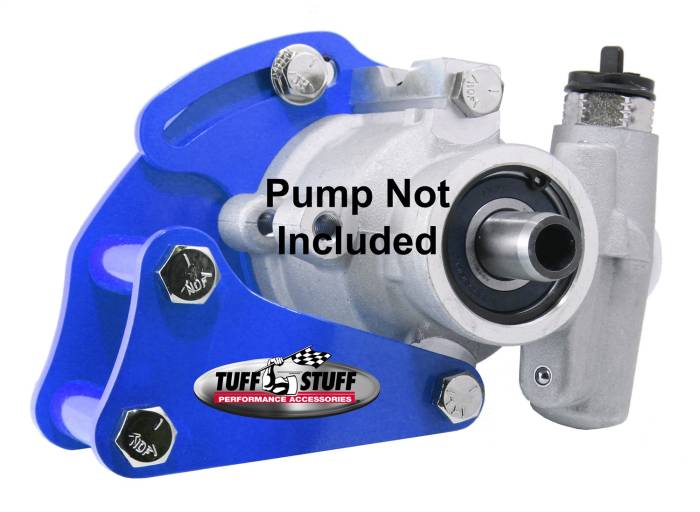 Tuff Stuff Performance - Tuff Stuff Performance Power Steering Pump Bracket 6506BBLUE