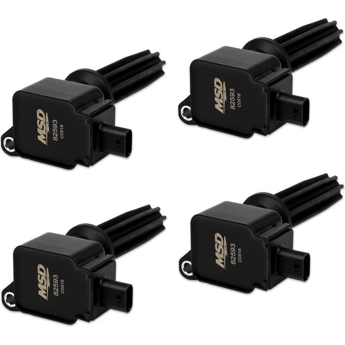 Ignition-Coil---Ford-Ecoboost---2.0L2.3L-L4---Black---4-Pack