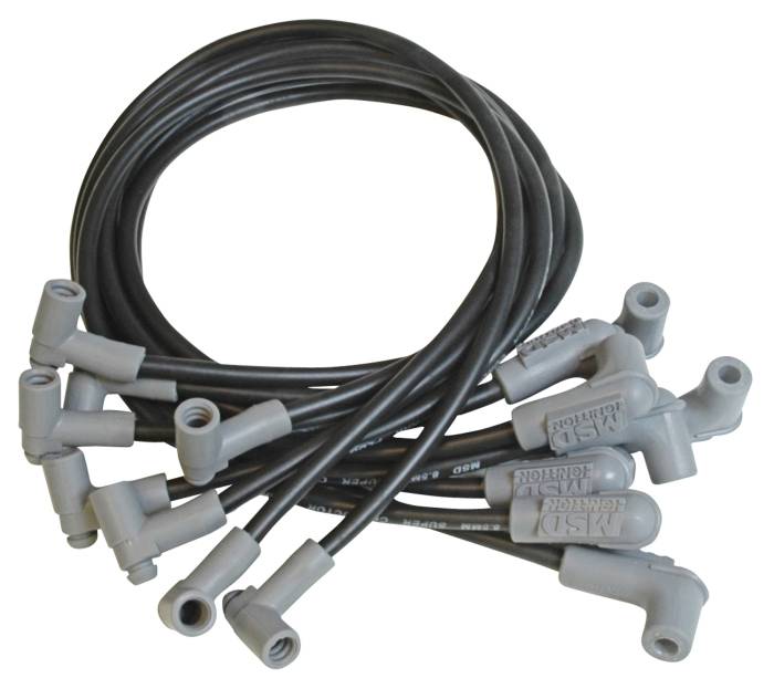 Wire-Set,-Sc-Blk,-Sb-Chevy-For-Use-With-Hei-Cap