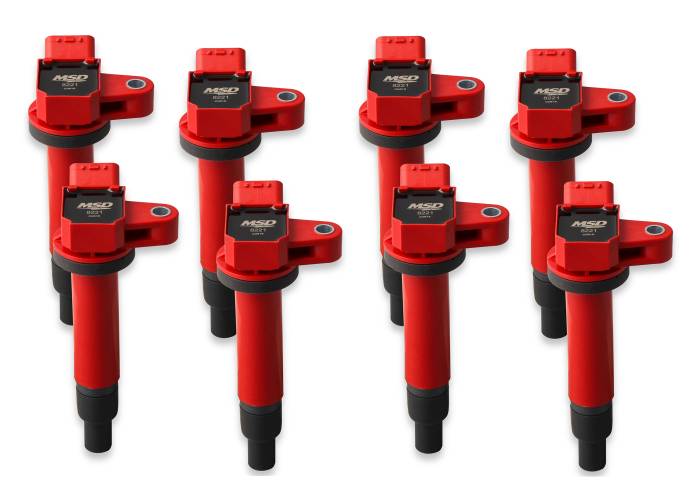 Ignition-Coil---Blaster-Series---ToyotaLexus-V8---4.3L4.7L---Red---8-Pack