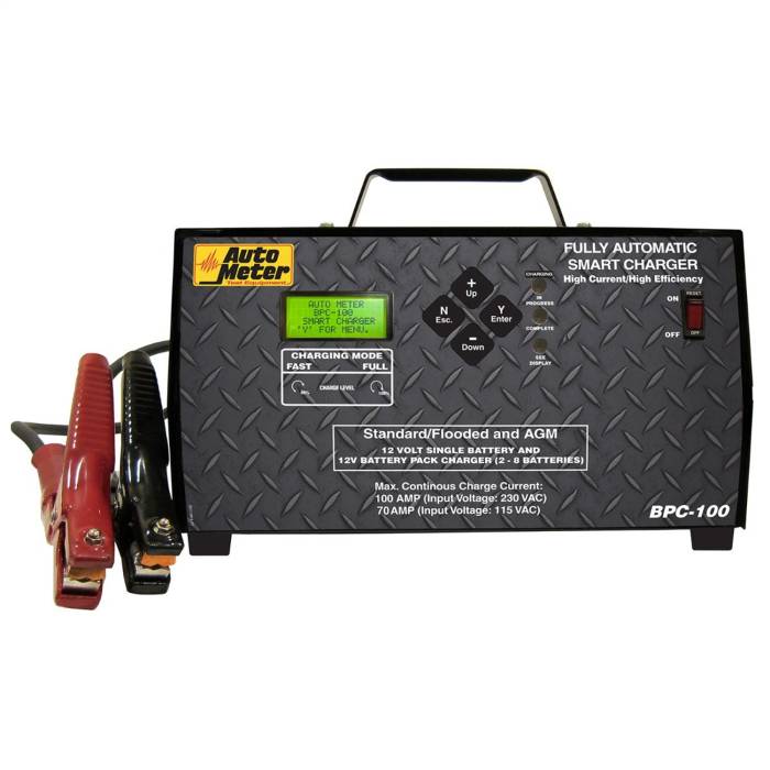 AutoMeter - AutoMeter Battery Pack Charger BPC-100