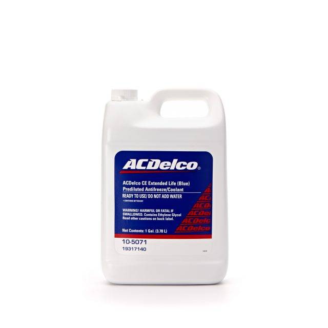 GM (General Motors) - 19317140 ACDelco GM Original Equipment CE Extended Life (Blue) 50/50 Pre-Mix Engine Coolant - 1 gal
